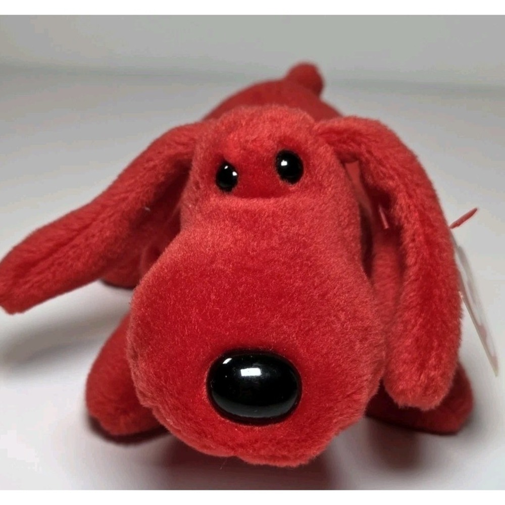 Ty Beanie Baby Rover the Red Dog‎ Toy